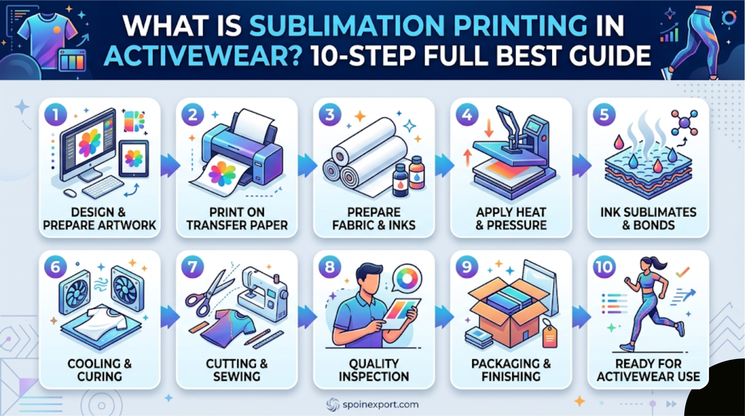 What Is Sublimation Printing in Activewear?