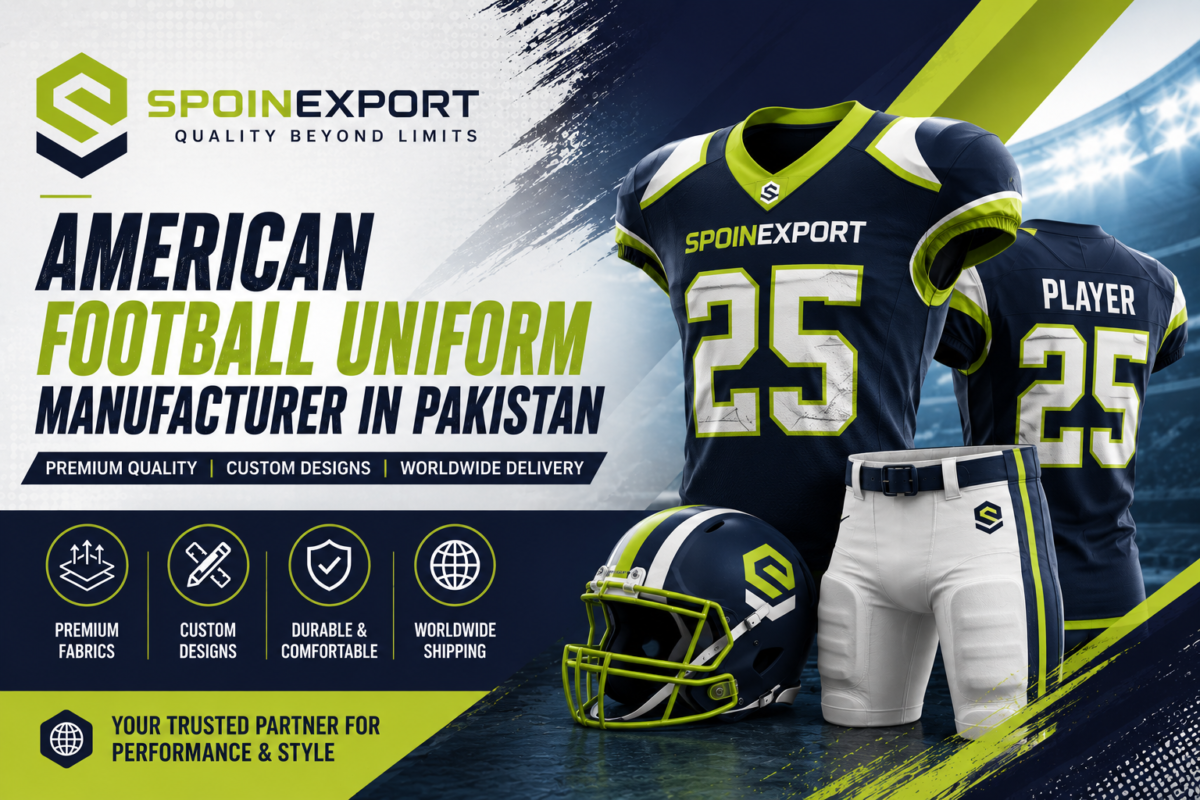 American Football Uniform Manufacturer in Pakistan