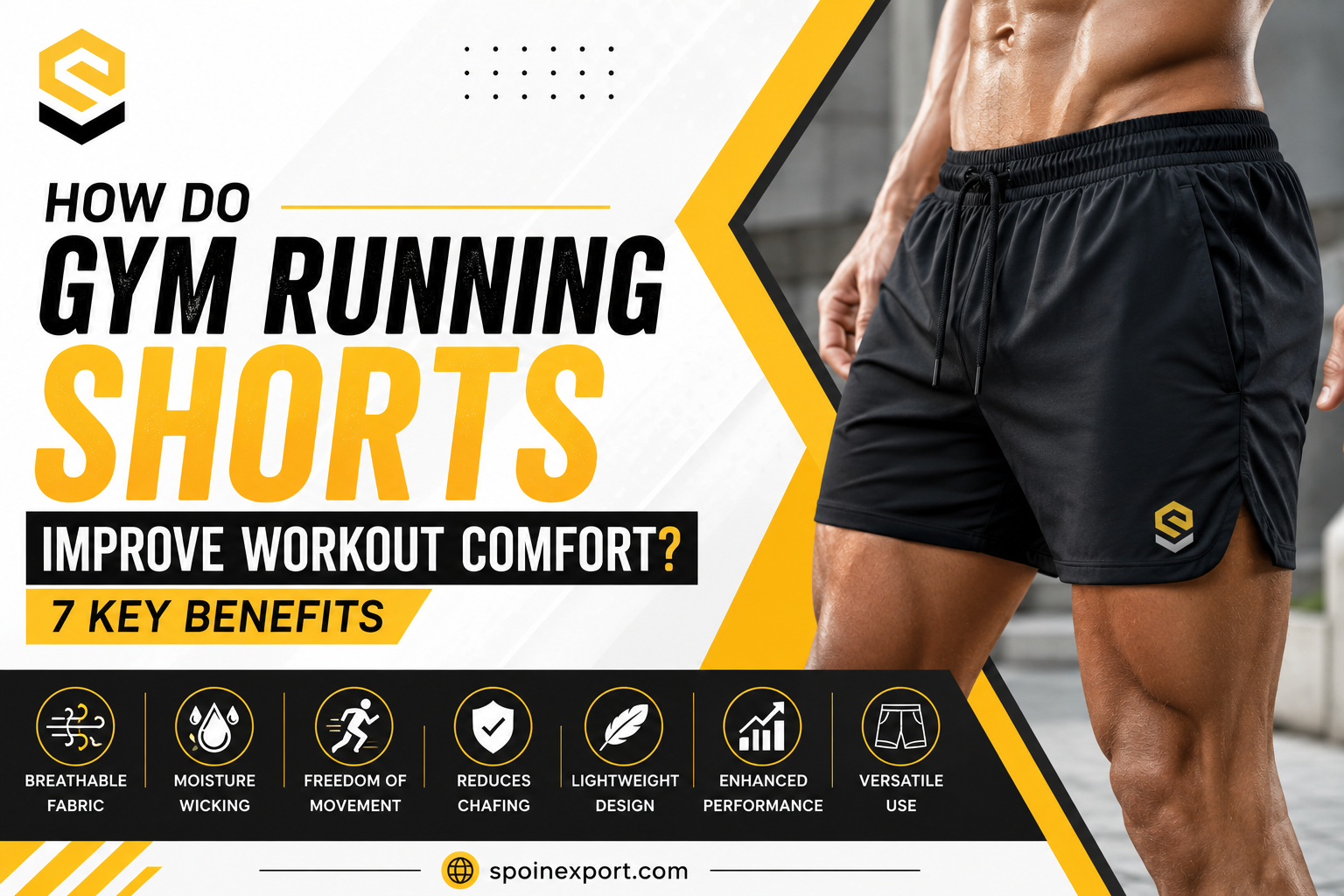 How Do Gym Running Shorts Improve Workout Comfort