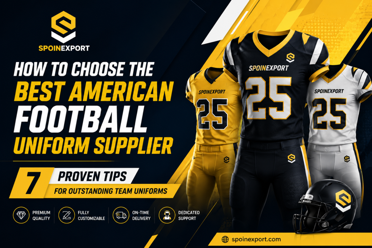 How to Choose the Best American Football Uniform Supplier